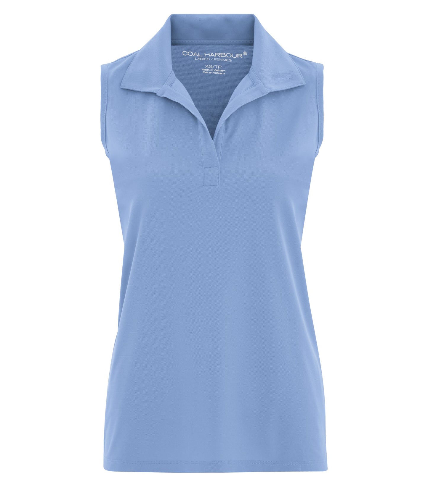 DISCONTINUED COAL HARBOUR® SNAG RESISTANT SLEEVELESS LADIES' POLO