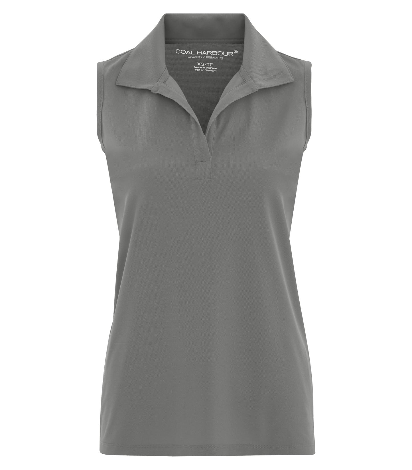 DISCONTINUED COAL HARBOUR® SNAG RESISTANT SLEEVELESS LADIES' POLO