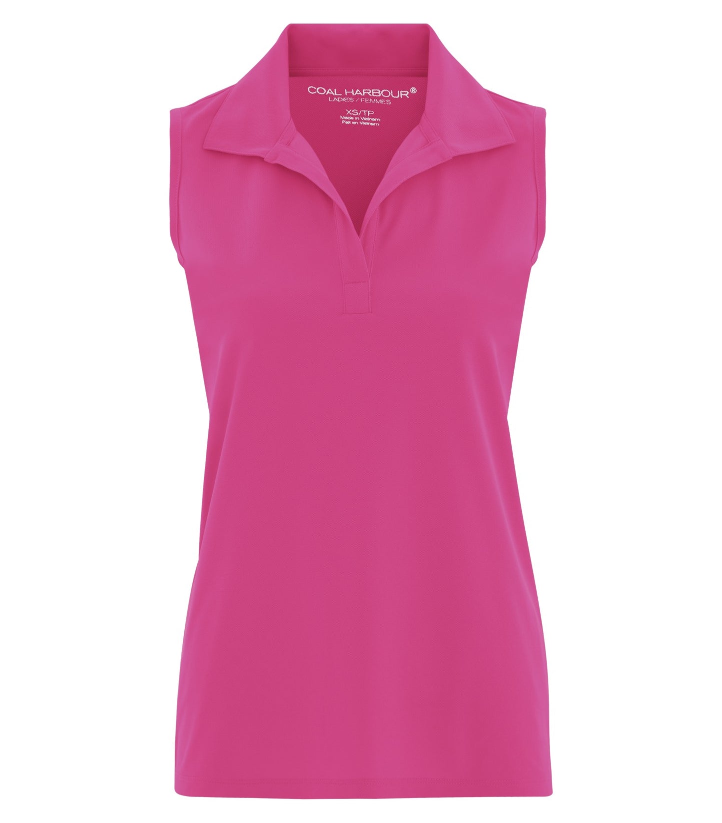 DISCONTINUED COAL HARBOUR® SNAG RESISTANT SLEEVELESS LADIES' POLO