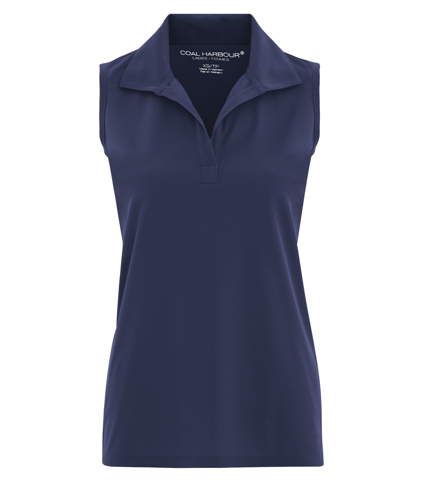 DISCONTINUED COAL HARBOUR® SNAG RESISTANT SLEEVELESS LADIES' POLO