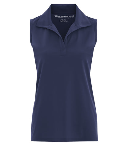 DISCONTINUED COAL HARBOUR® SNAG RESISTANT SLEEVELESS LADIES' POLO
