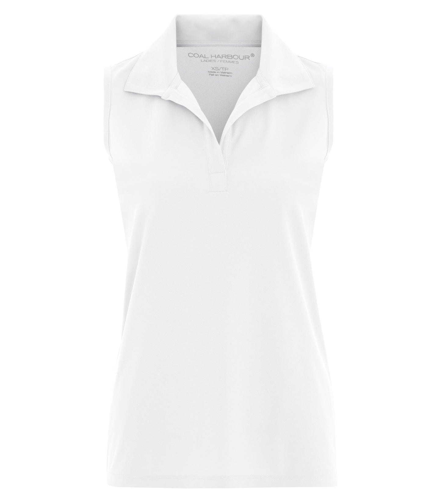 DISCONTINUED COAL HARBOUR® SNAG RESISTANT SLEEVELESS LADIES' POLO