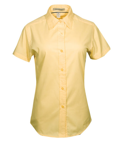 DISCONTINUED COAL HARBOUR® EASY CARE BLEND SHORT SLEEVE WOVEN LADIES' SHIRT