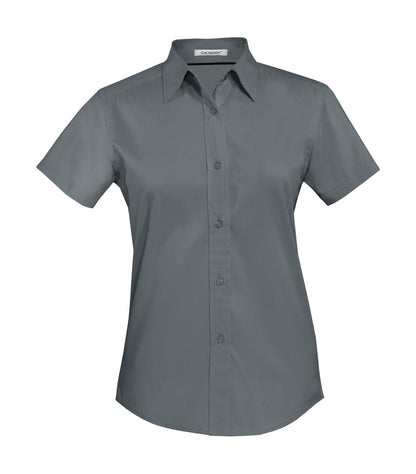 DISCONTINUED COAL HARBOUR® EASY CARE BLEND SHORT SLEEVE WOVEN LADIES' SHIRT