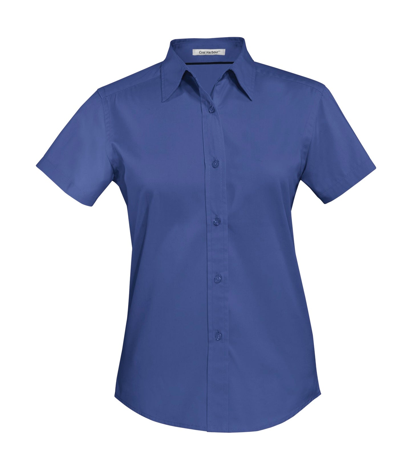 DISCONTINUED COAL HARBOUR® EASY CARE BLEND SHORT SLEEVE WOVEN LADIES' SHIRT