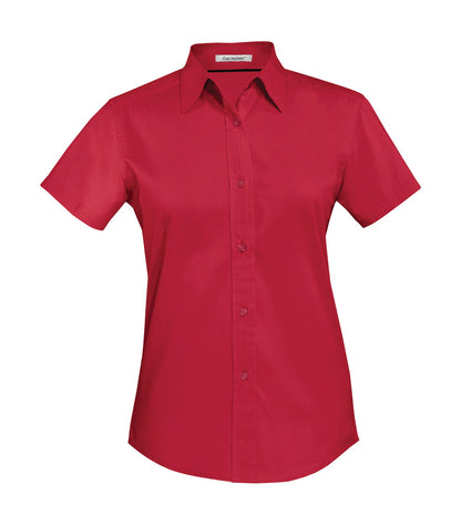 DISCONTINUED COAL HARBOUR® EASY CARE BLEND SHORT SLEEVE WOVEN LADIES' SHIRT