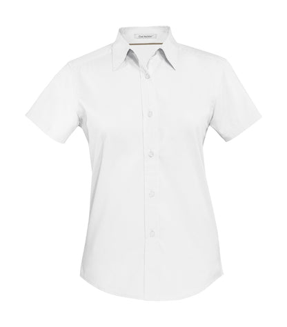 DISCONTINUED COAL HARBOUR® EASY CARE BLEND SHORT SLEEVE WOVEN LADIES' SHIRT