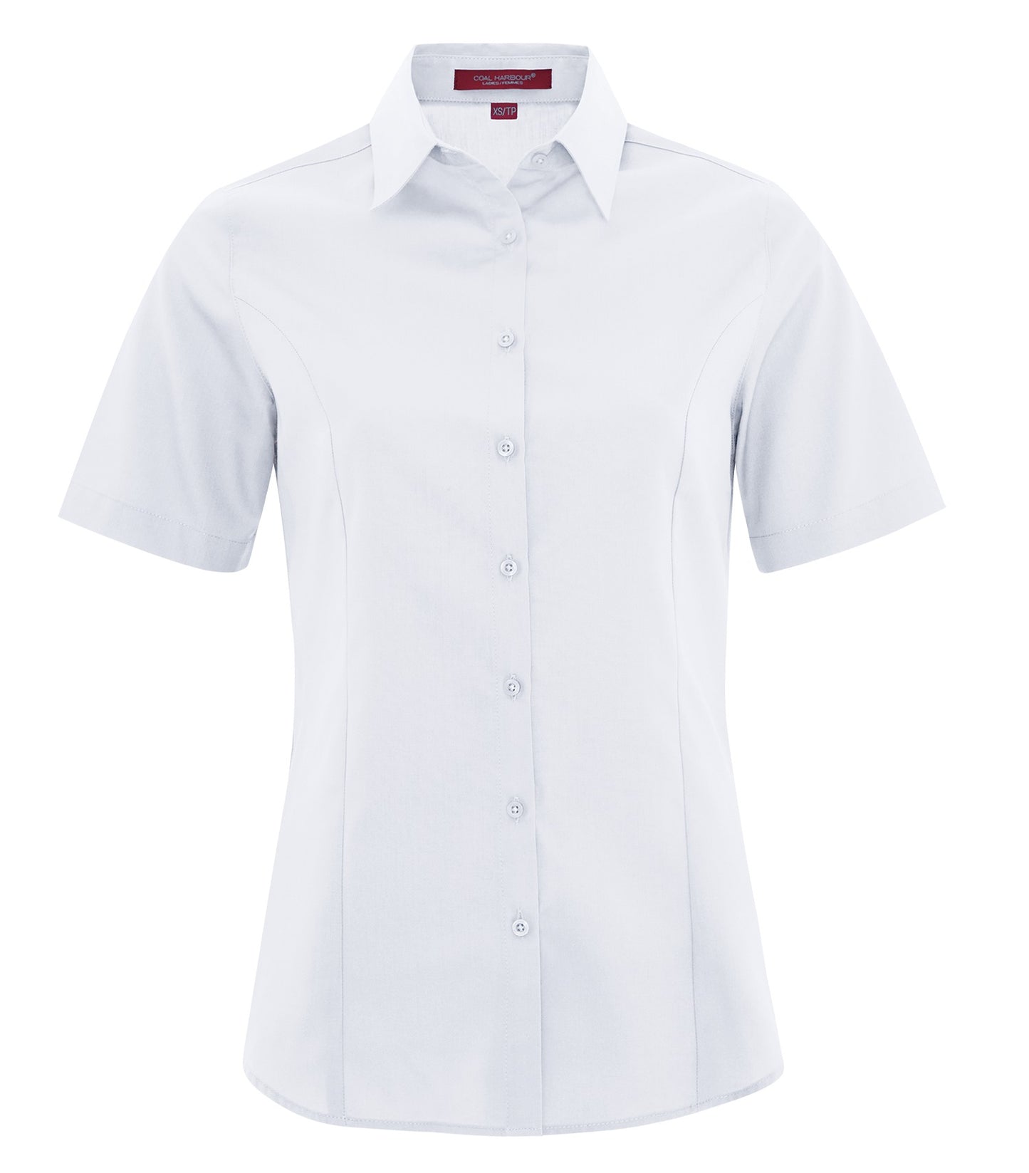 COAL HARBOUR® EVERYDAY SHORT SLEEVE WOVEN LADIES' SHIRT