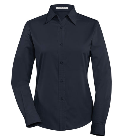 DISCONTINUED COAL HARBOUR® EASY CARE BLEND LONG SLEEVE WOVEN LADIES' SHIRT