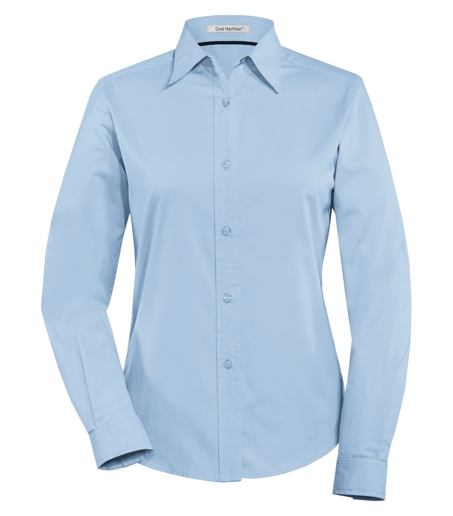 DISCONTINUED COAL HARBOUR® EASY CARE BLEND LONG SLEEVE WOVEN LADIES' SHIRT