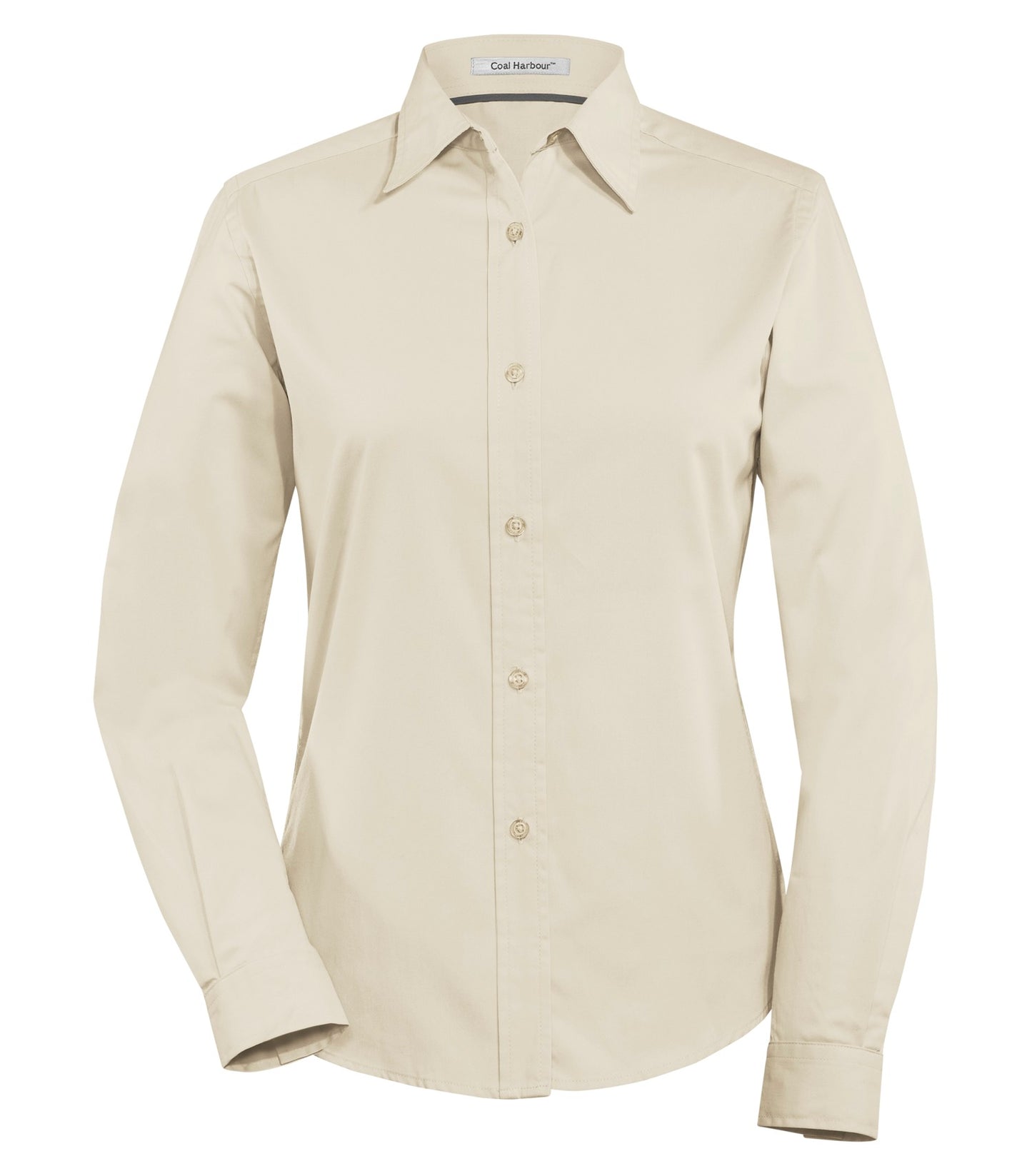 DISCONTINUED COAL HARBOUR® EASY CARE BLEND LONG SLEEVE WOVEN LADIES' SHIRT