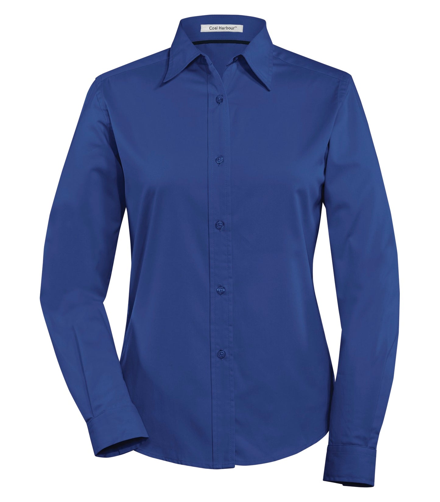 DISCONTINUED COAL HARBOUR® EASY CARE BLEND LONG SLEEVE WOVEN LADIES' SHIRT