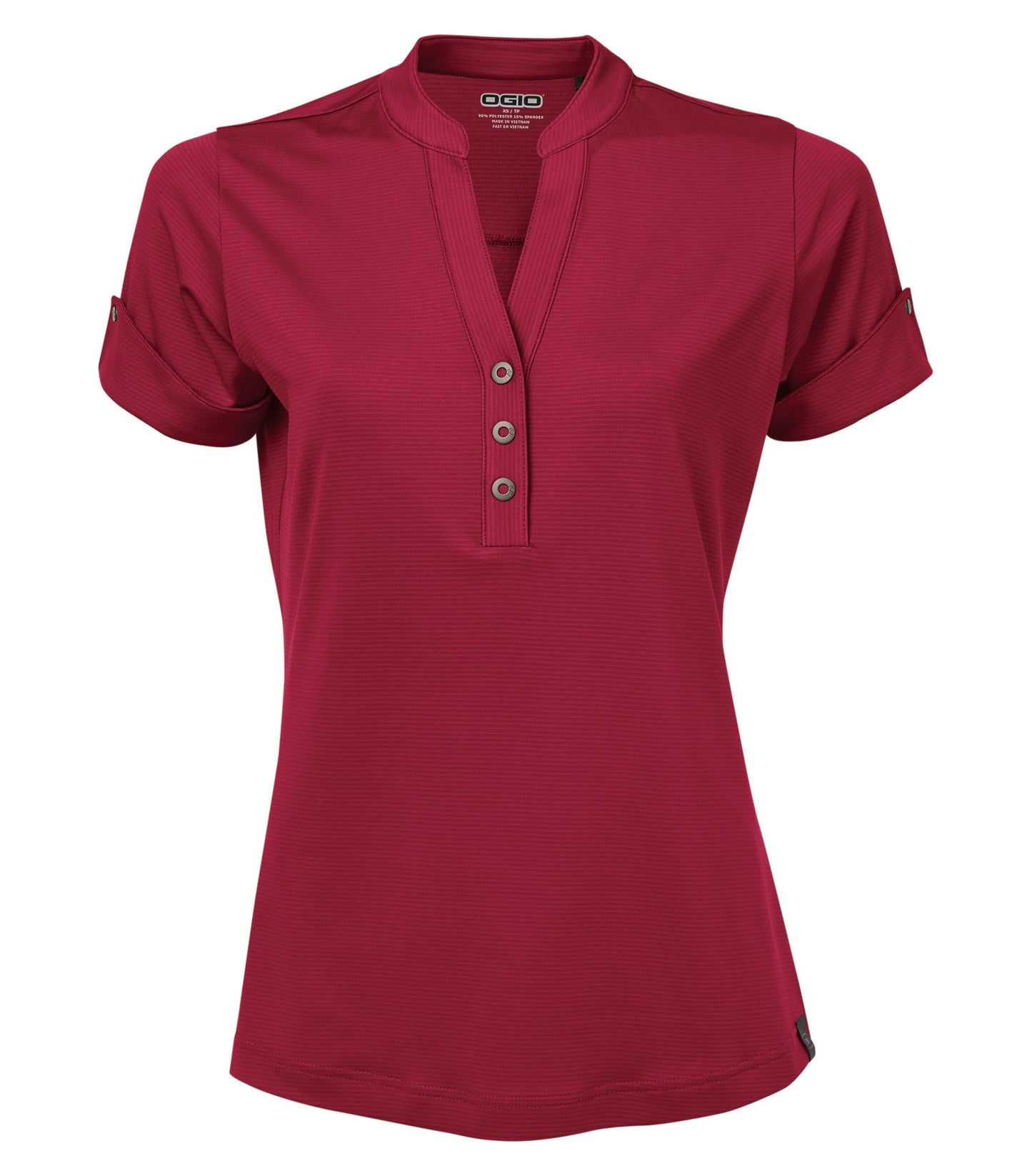 DISCONTINUED OGIO® GAZE LINEAR LADIES' HENLEY