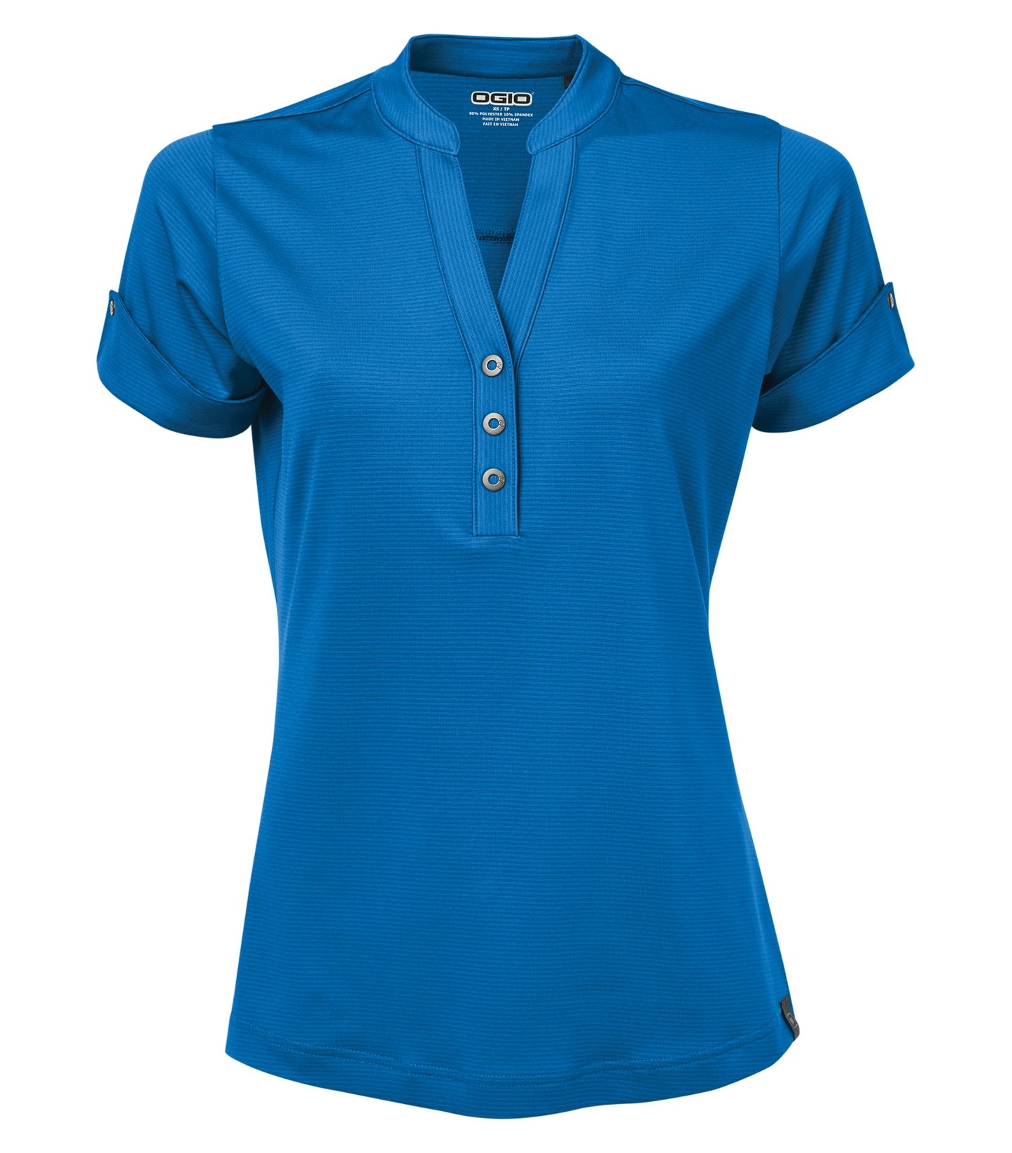 DISCONTINUED OGIO® GAZE LINEAR LADIES' HENLEY