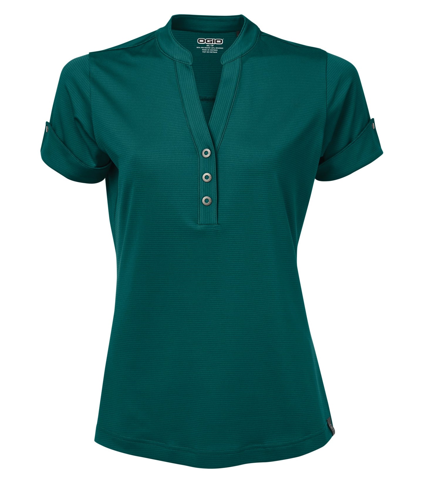DISCONTINUED OGIO® GAZE LINEAR LADIES' HENLEY