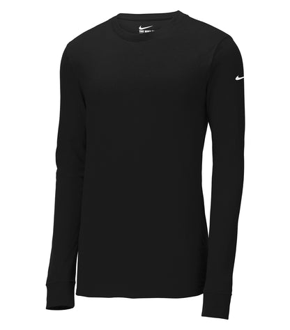 NIKE Dri-FIT COTTON/POLY LONG SLEEVE TEE