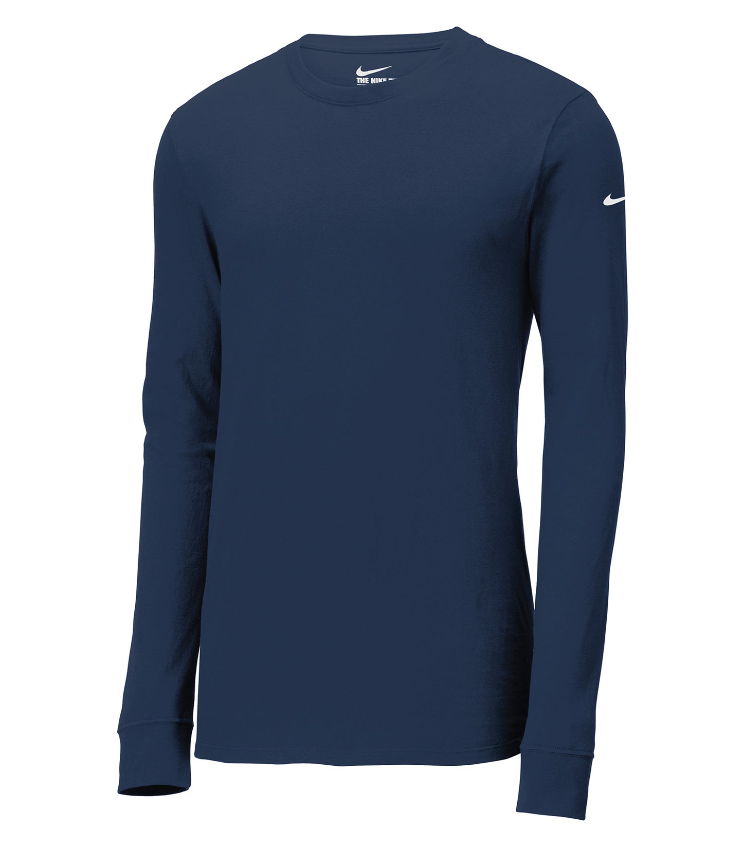 NIKE Dri-FIT COTTON/POLY LONG SLEEVE TEE