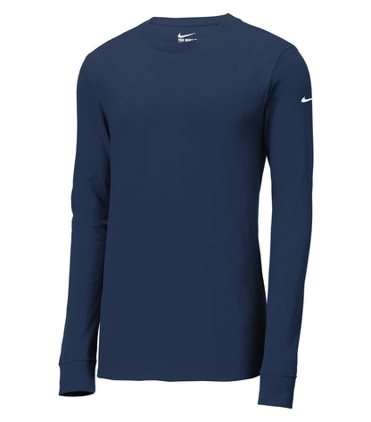 NIKE Dri-FIT COTTON/POLY LONG SLEEVE TEE