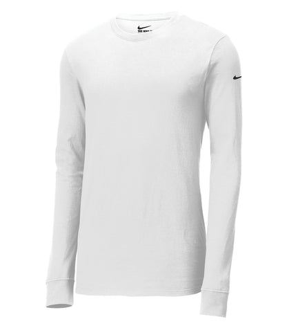 NIKE Dri-FIT COTTON/POLY LONG SLEEVE TEE