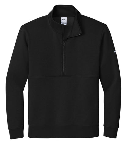 NIKE CLUB FLEECE SLEEVE SWOOSH 1/2 ZIP