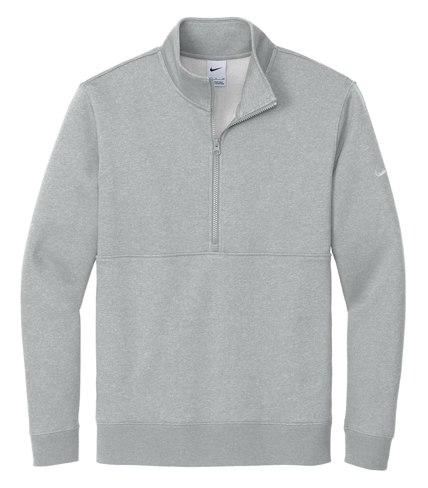 NIKE CLUB FLEECE SLEEVE SWOOSH 1/2 ZIP
