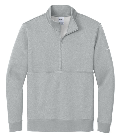NIKE CLUB FLEECE SLEEVE SWOOSH 1/2 ZIP