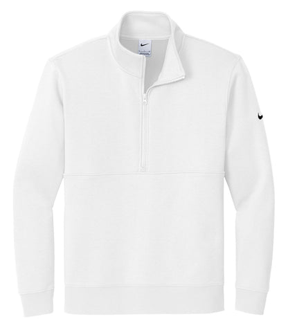 NIKE CLUB FLEECE SLEEVE SWOOSH 1/2 ZIP