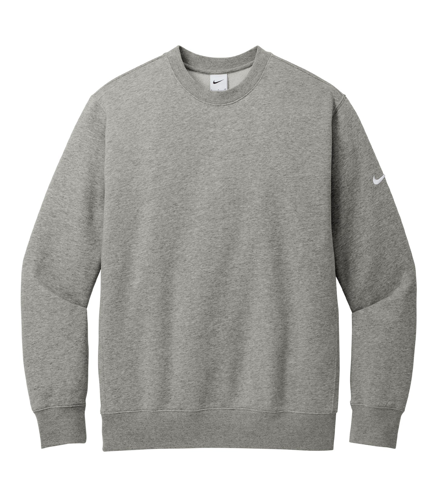 NIKE CLUB FLEECE SLEEVE SWOOSH CREW