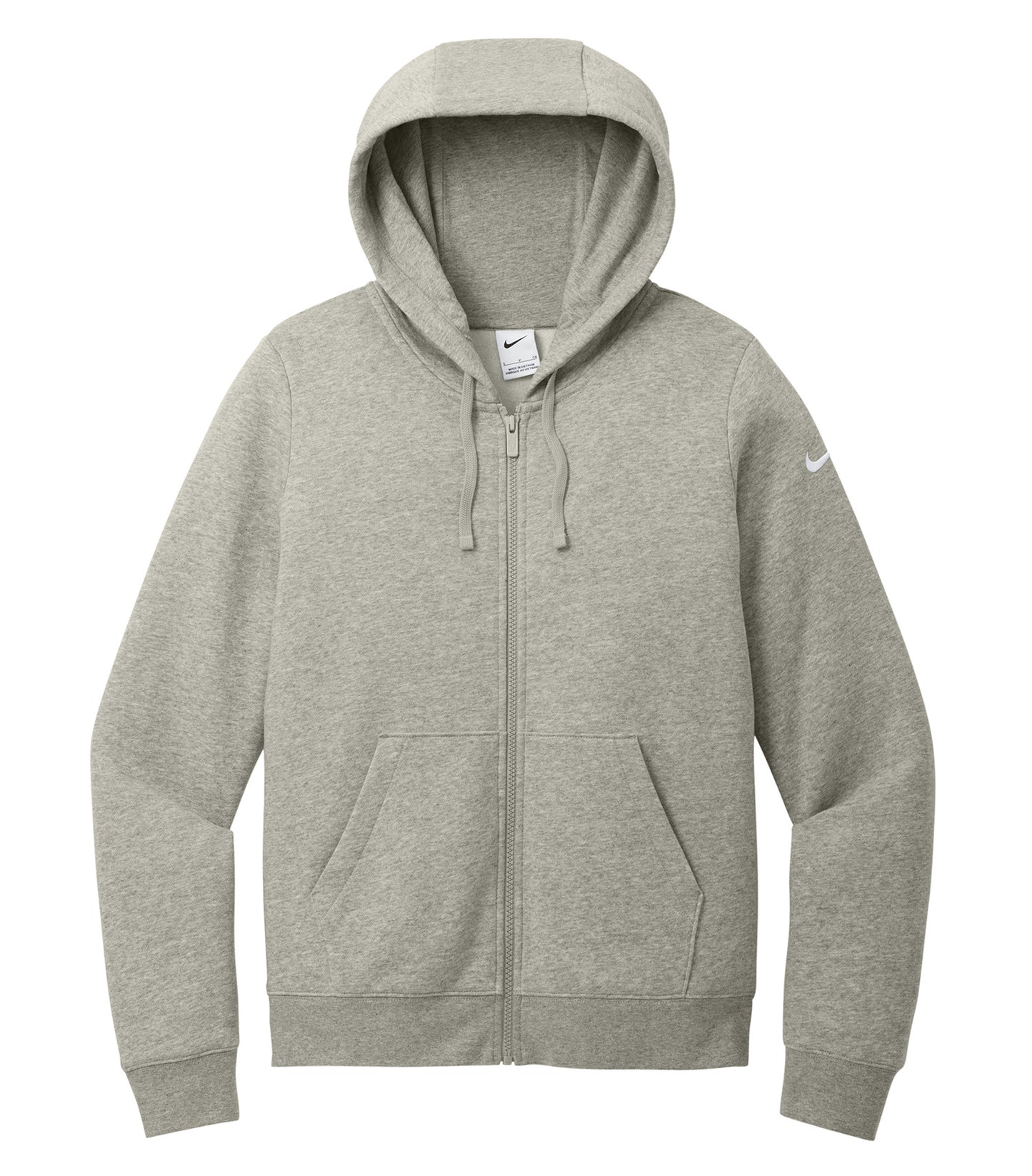 NIKE CLUB FLEECE SLEEVE SWOOSH LADIES' FULL ZIP HOODIE
