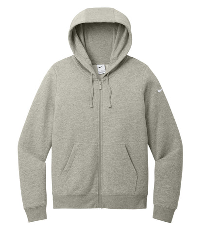 NIKE CLUB FLEECE SLEEVE SWOOSH LADIES' FULL ZIP HOODIE