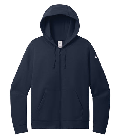 NIKE CLUB FLEECE SLEEVE SWOOSH LADIES' FULL ZIP HOODIE