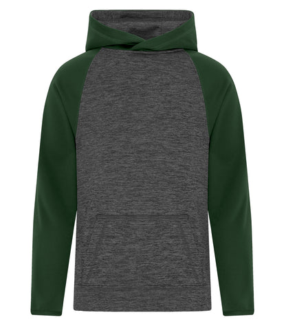ATC™ DYNAMIC HEATHER FLEECE TWO TONE YOUTH HOODIE